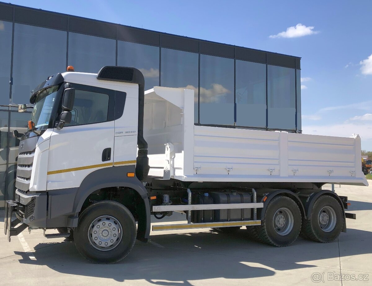 ZÁRUKA 6x4 sklápěč 34.8t komunál BMC-TGR +lze sypač RASCO - 14