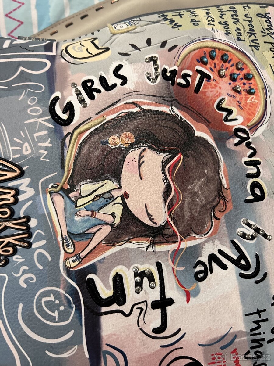 Kabelka Anekke fun & music (béžová) - 14