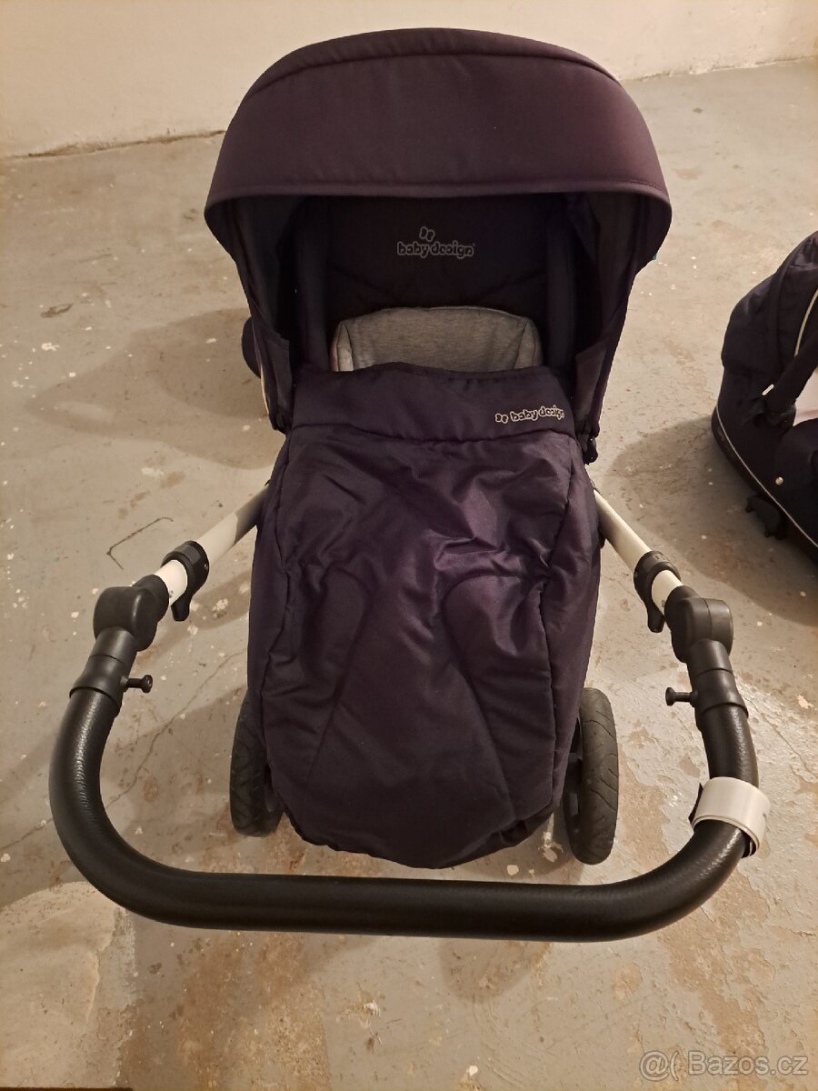Kočárek trojkobinace Babydesign - 14