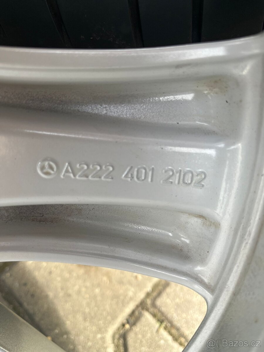 MERCEDES S, W 222, kola 19" LETNÍ - 14