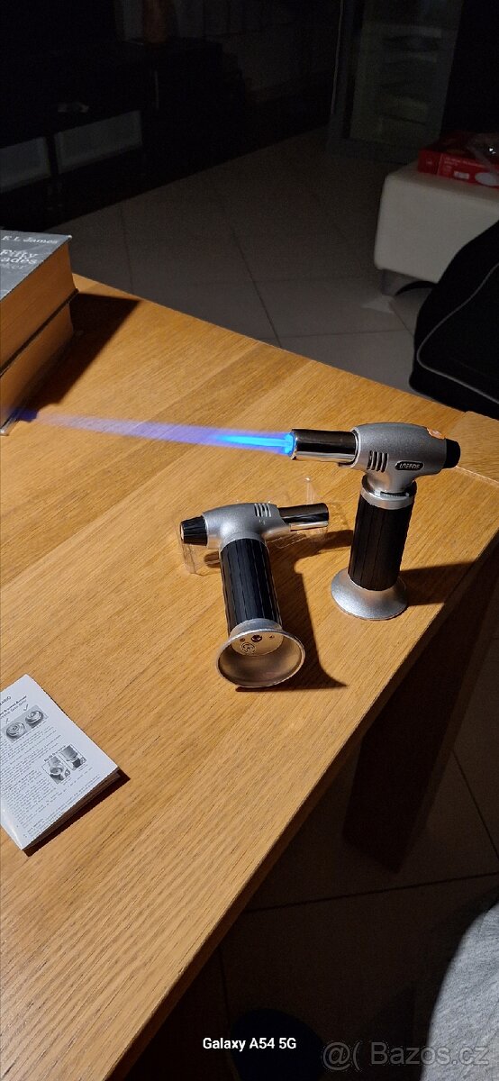 Plynový hořák na Creme Brulée.... - 14