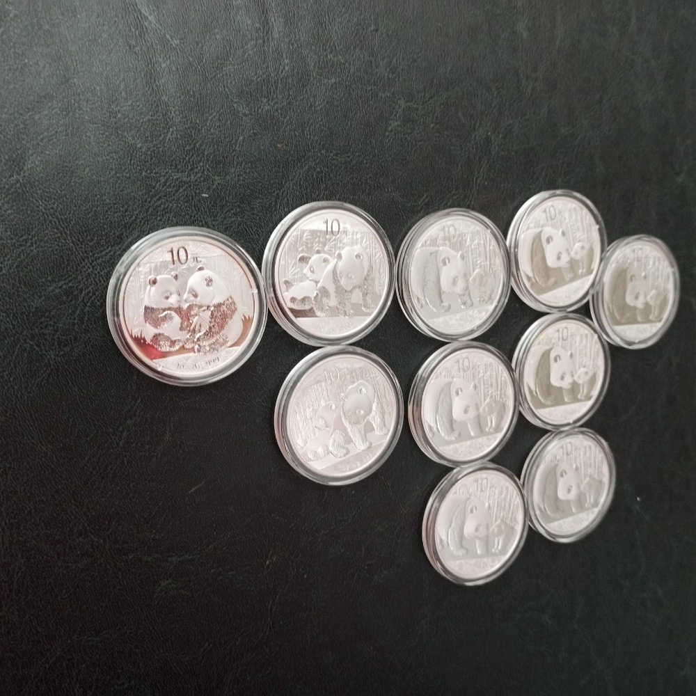 STŘÍBRO a ZLATO American Eagle, Maple, Panda a US Morgan atd - 14