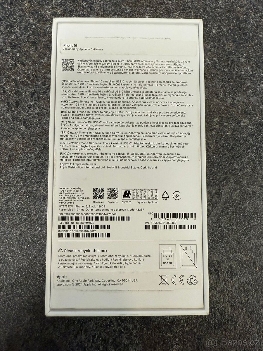 Apple iPhone 16, 128GB - top stav se zárukou - 14