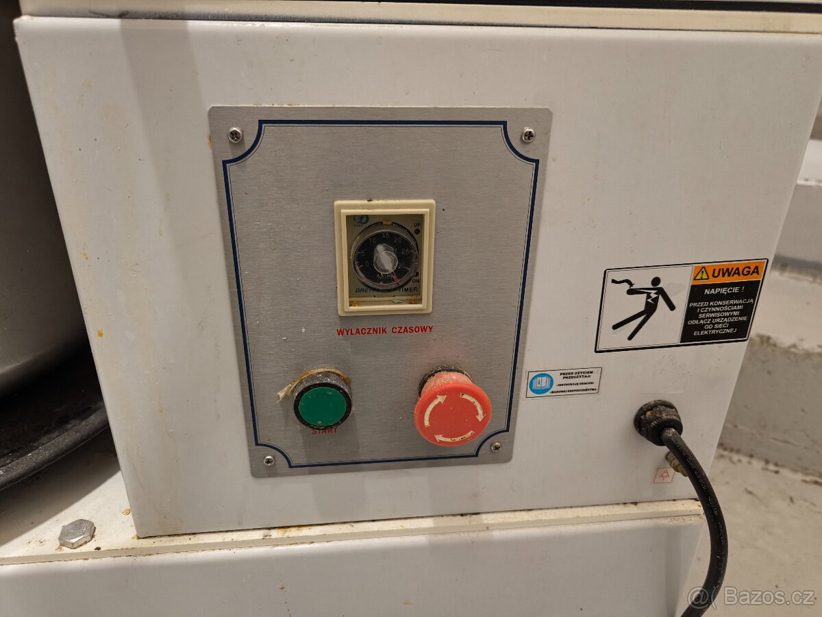 Průmyslový hnětač HTD 30L/230V, 1,5kW, s aretací, váha 140kg - 14