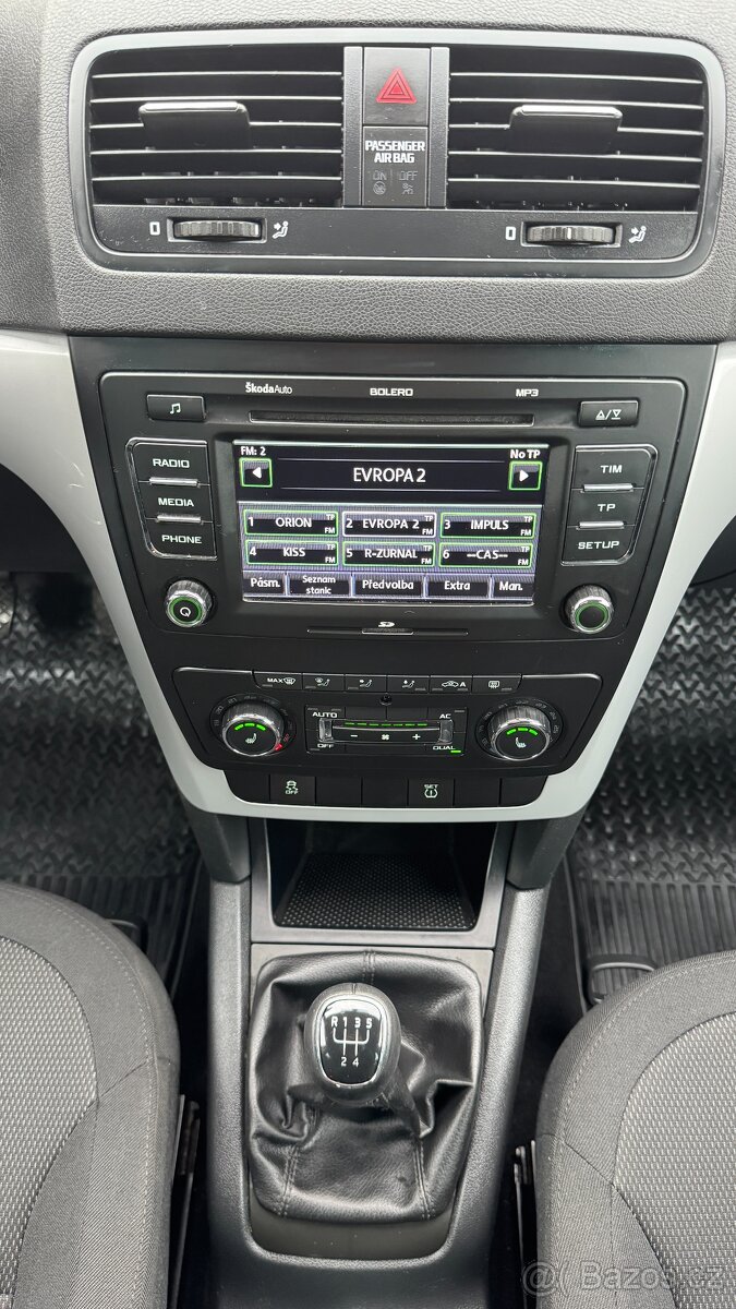 Škoda Yeti 2.0TDI 81kW 2013,162 000km,2x ALU kola,TOP STAV - 14