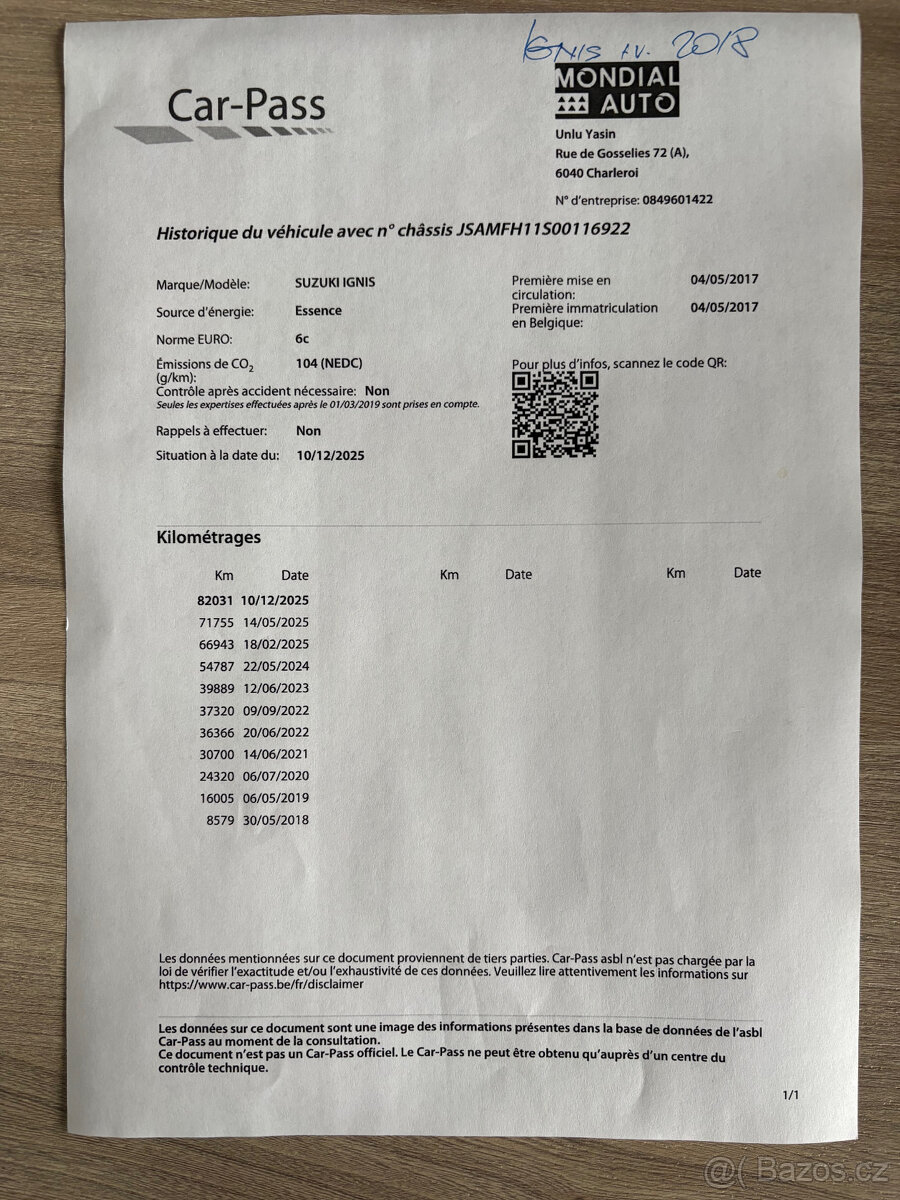 Suzuki Ignis 1.2, navi, kamera, Smart, BT - 14