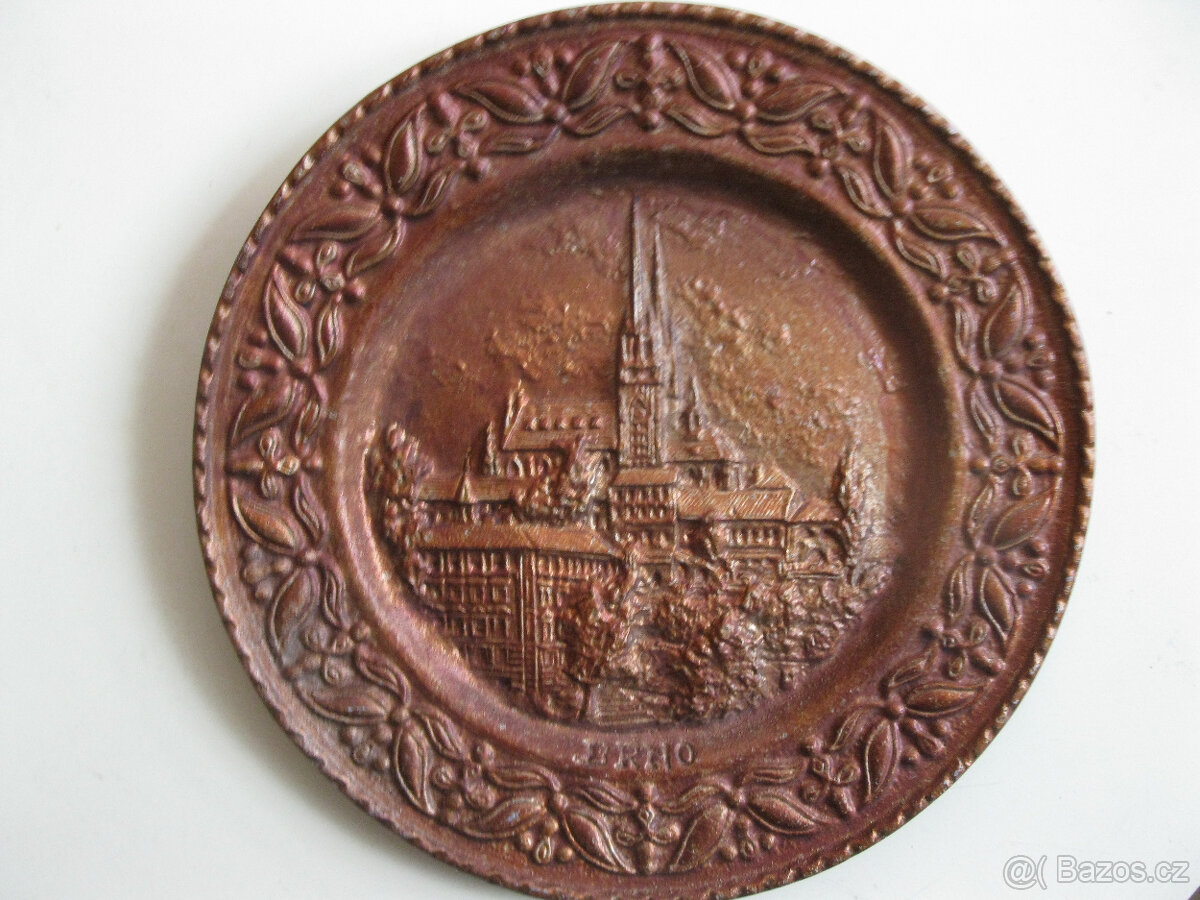 Ditmar Urbach různé talíře- retro,kovové talíře a obrazy - 14