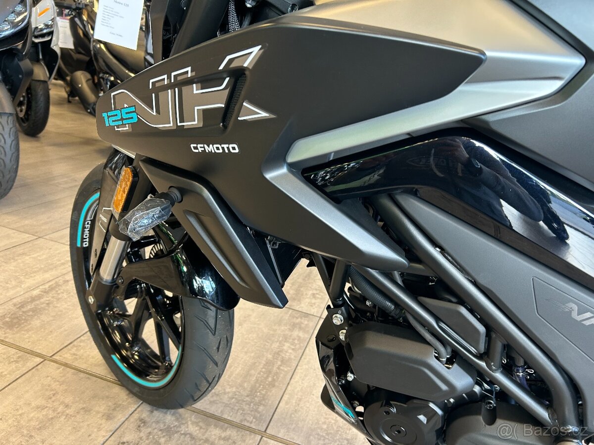 CF Moto NK 125 2026 Gem Black - 14