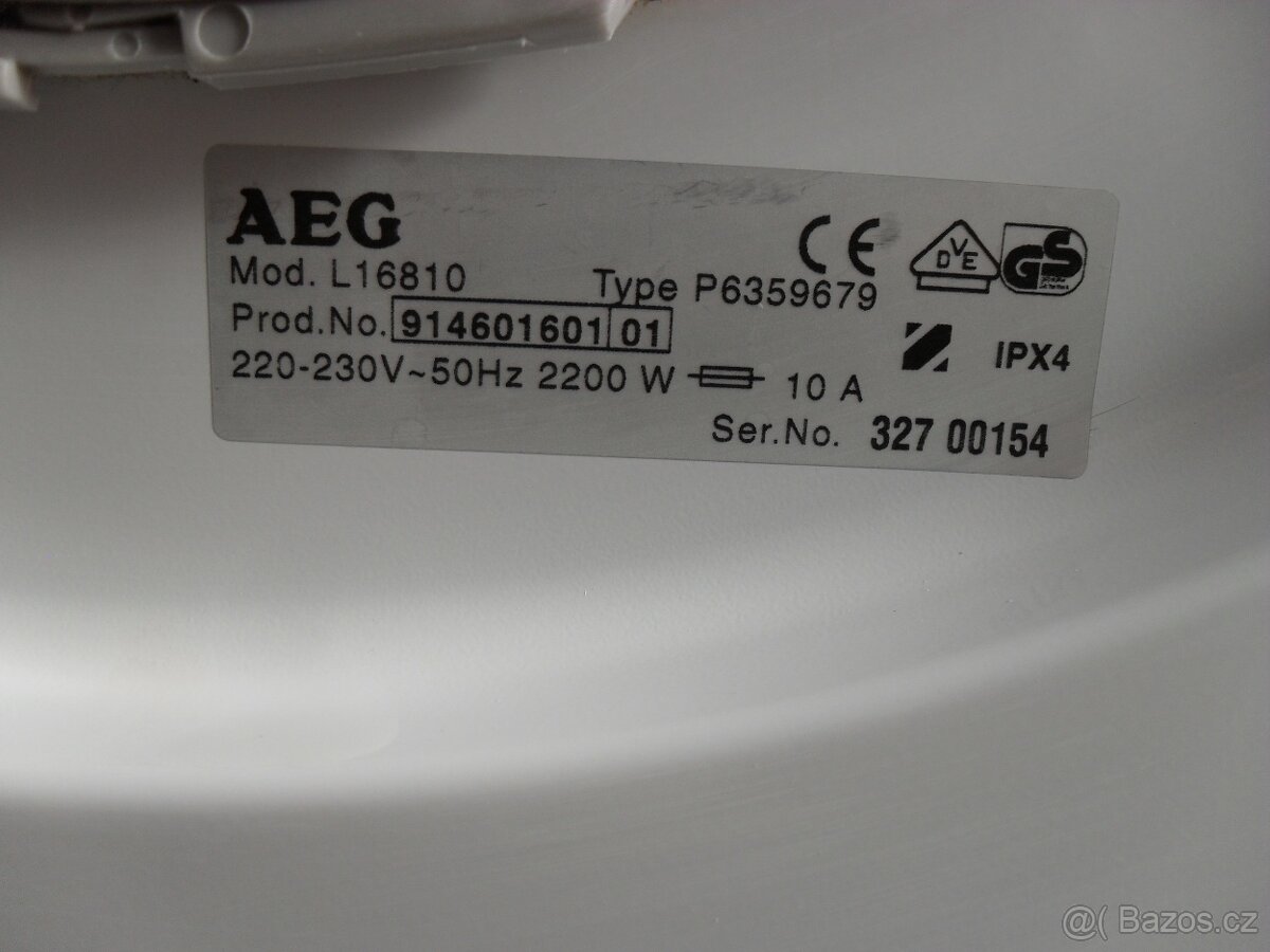 KOMBINOVANÁ PRAČKA AEG SE SUŠIČKOU-6KG,LCD,ELEKTRONICKÉ SUŠE - 14