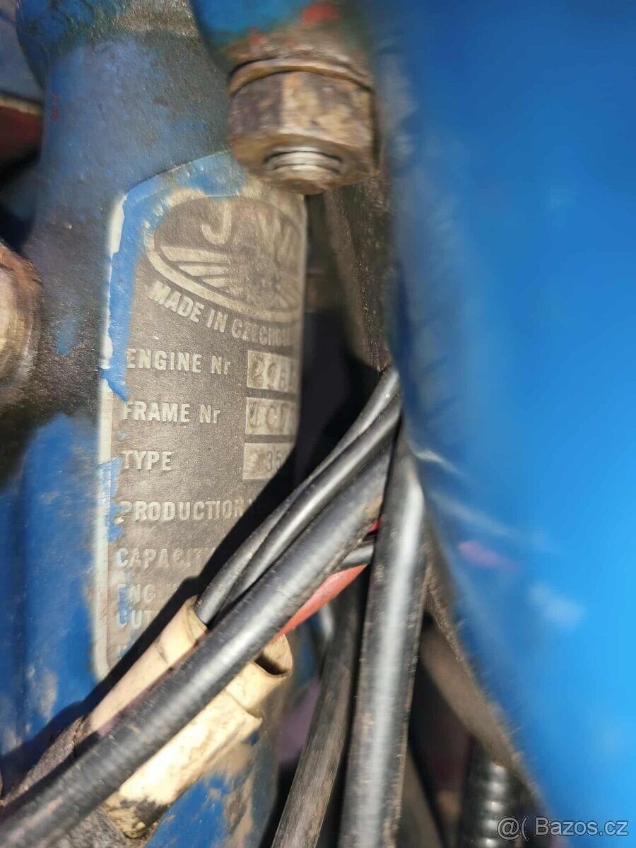 Jawa 250 353 kývačka 1959 - 14