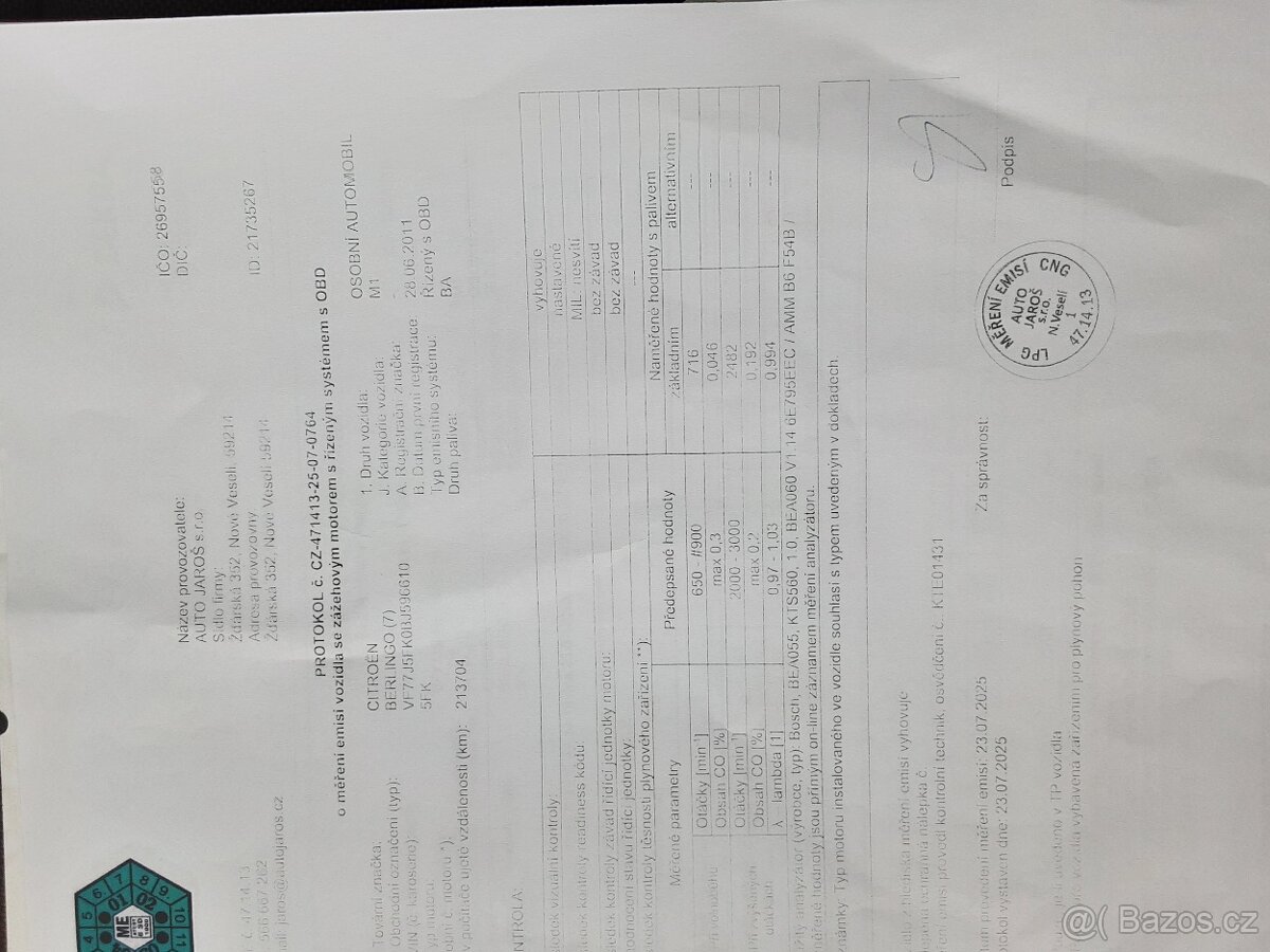 CITROEN BERLINGO 2011 1.6i 72kW MULTISPACE - 14