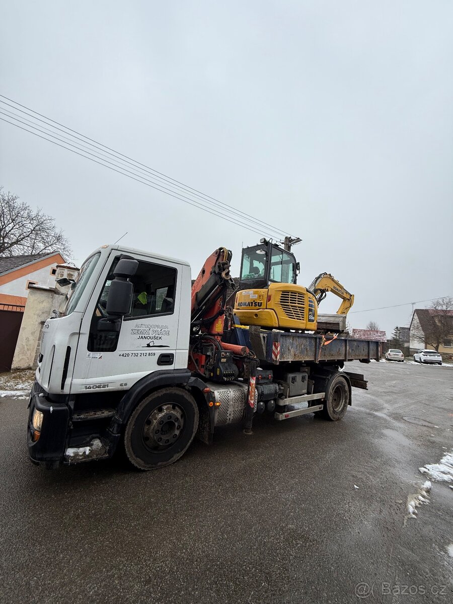 Iveco Cargo 14T, Kontejnerka s hyd.rukou DPH odpočet - 14