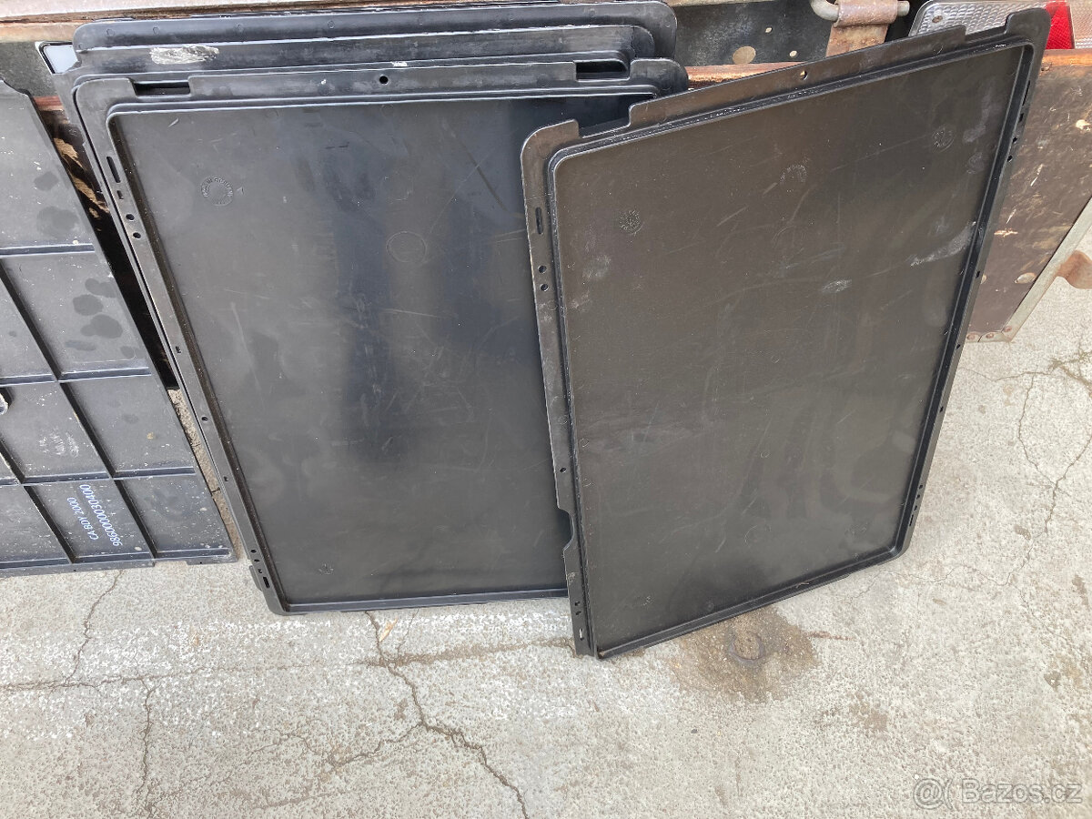 Ukládací box plastový, přepravka s víkem KLT 4622 za 200 kč - 14