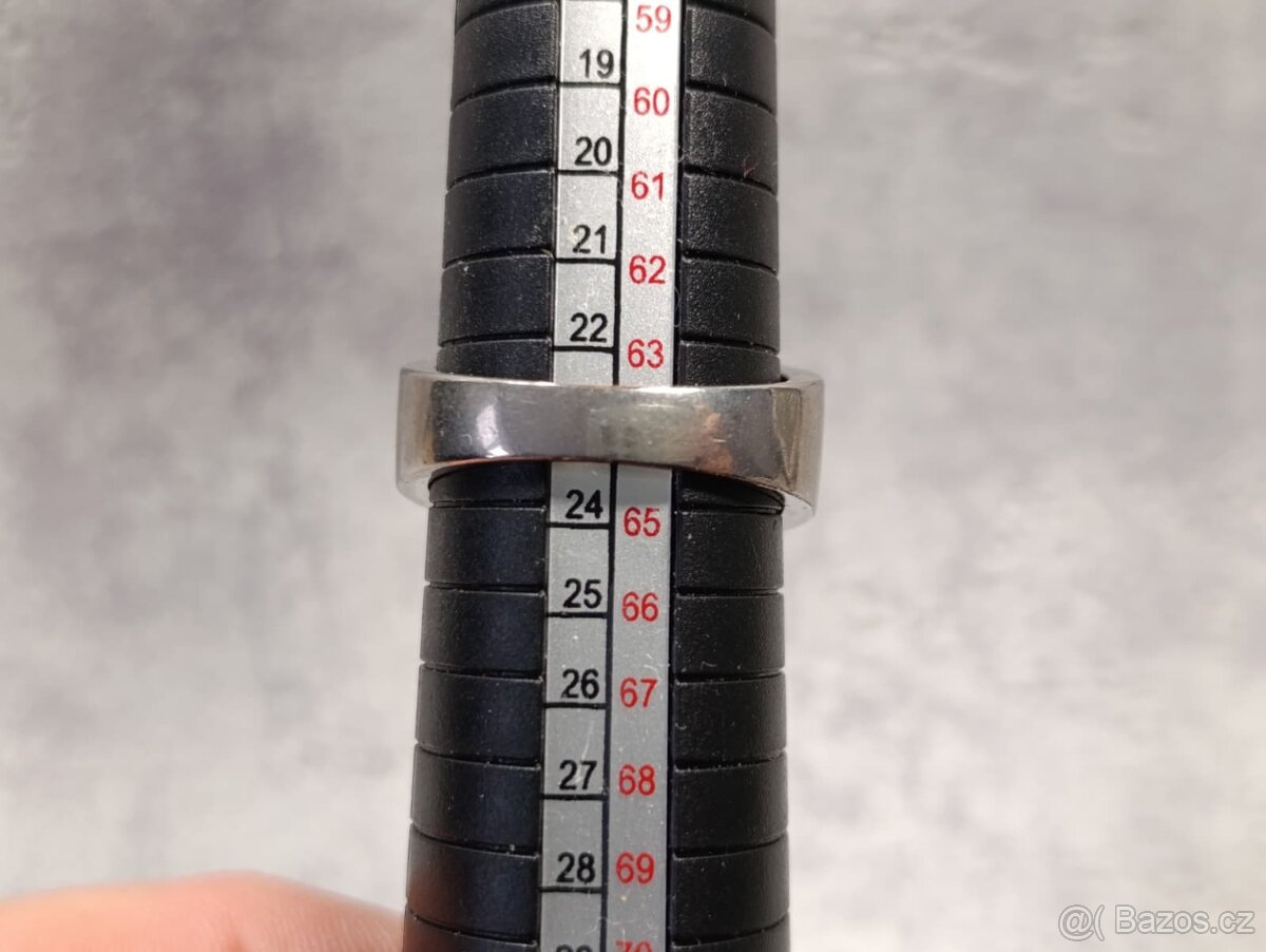 Krásný velmi starý pánský prsten velikost 64 - 14