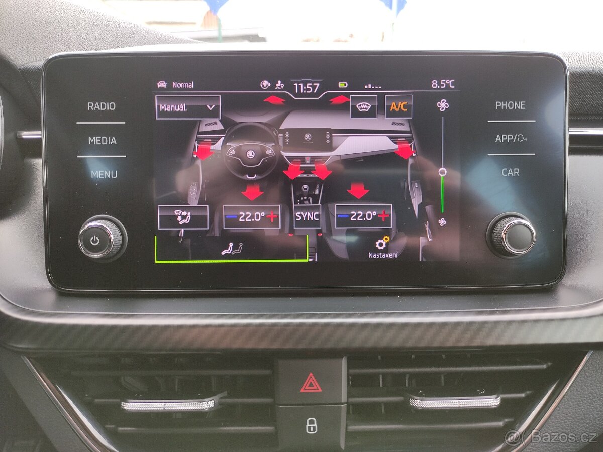 Škoda Scala TSi Monte Carlo FullLED VIRTUAL KAMERA - 14