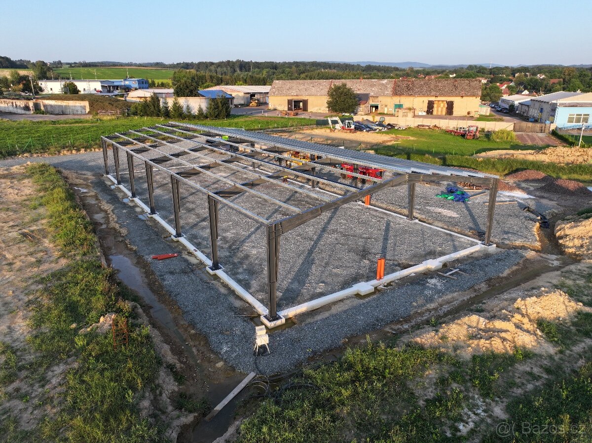 STARA CENA Hala 15x36m, kompletni konstrukce - 14