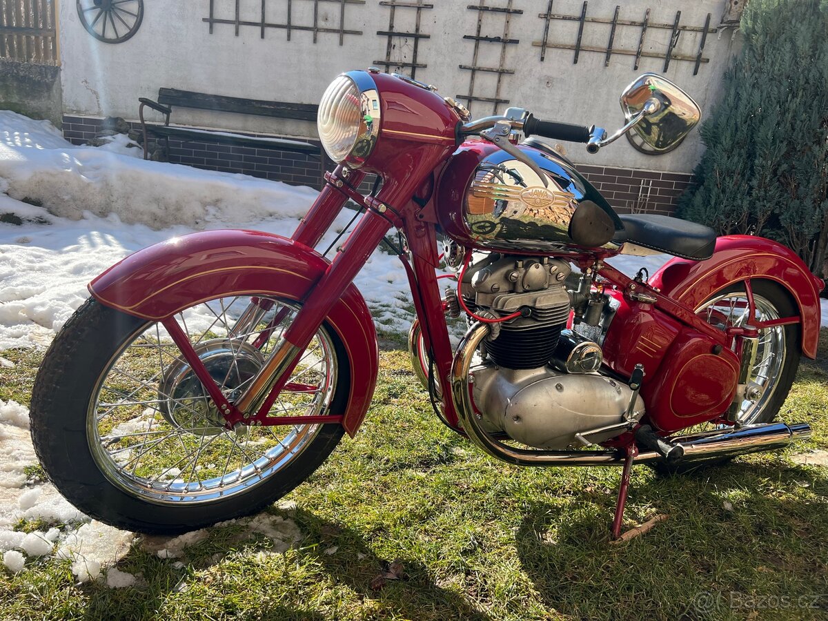 Jawa 500 ohc typ 01 1955 - 14