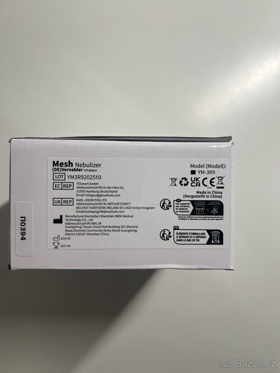 #L0209 Prenosný inhalátor Mesh YM-3R9 - 14