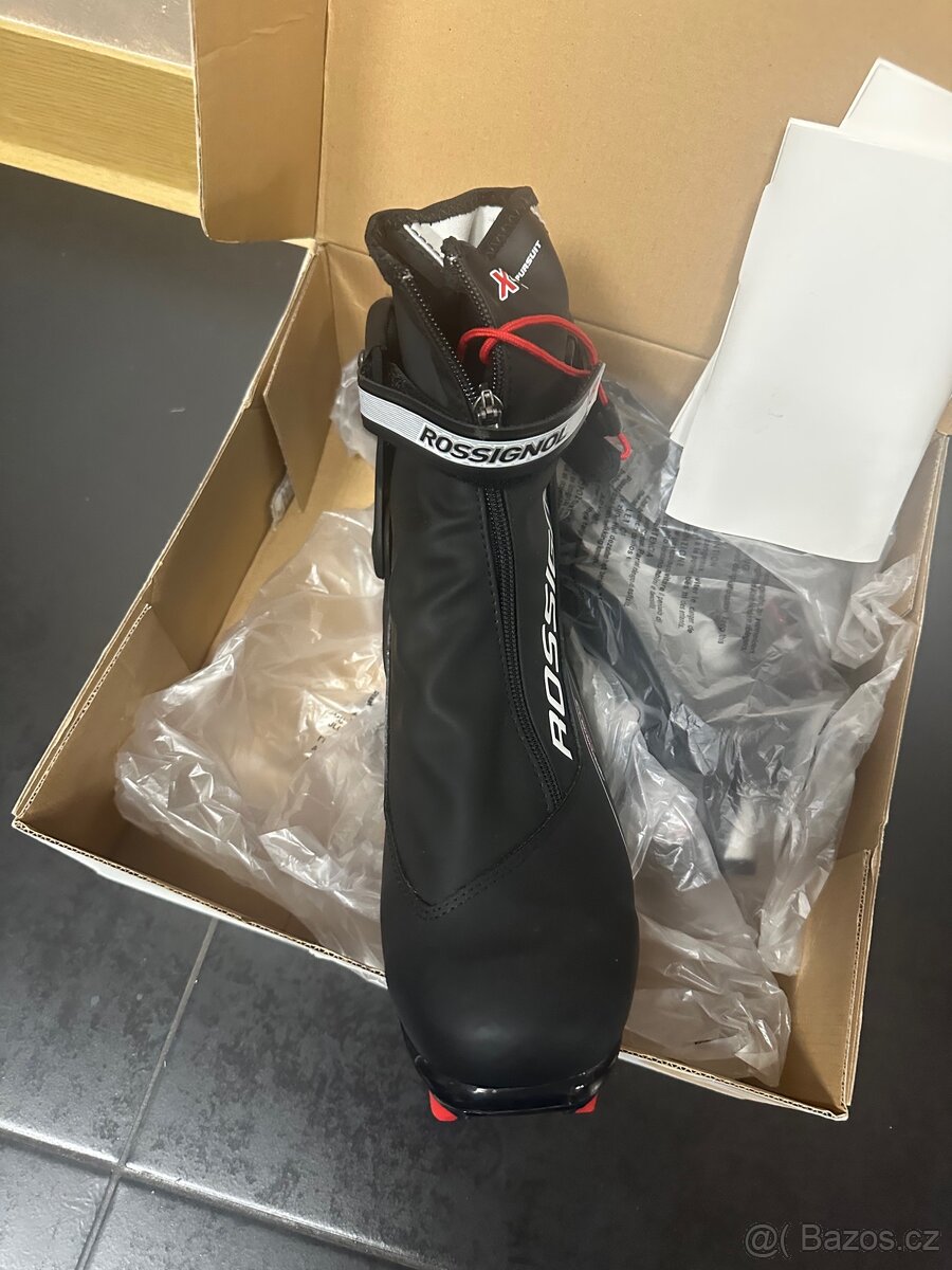 Nové běžky a hůlky Fischer, nové Rossignol boty - 14