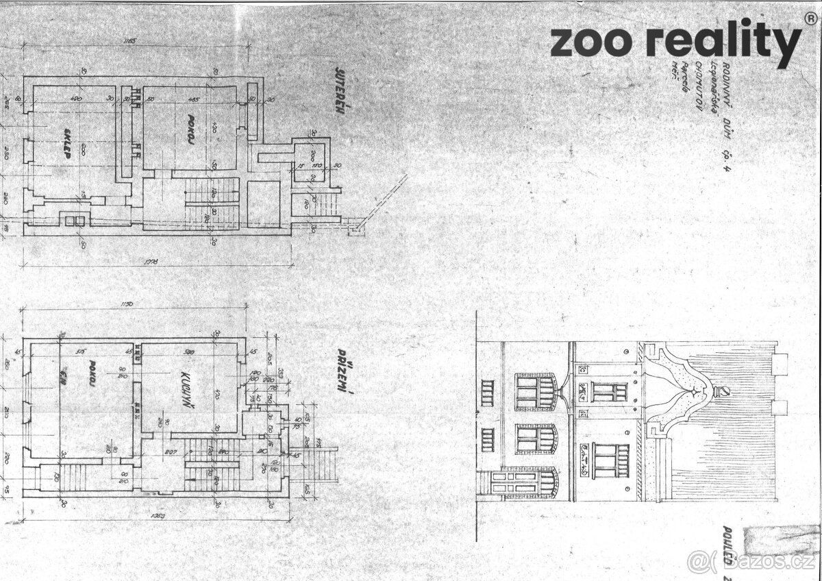 Prodej rodinného domu, 200 m2, Chomutov, Legionářská ul. - 14