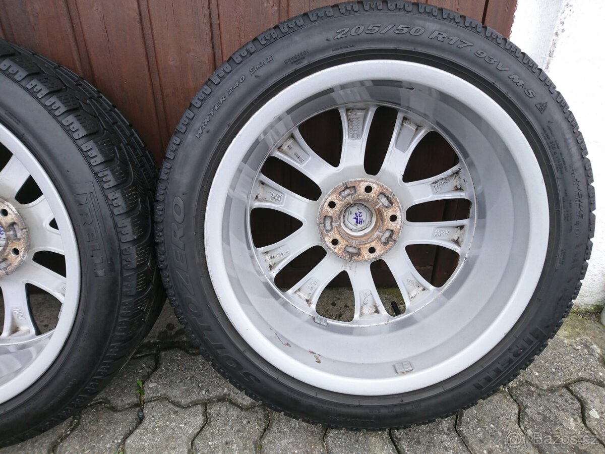 Renault Megane 3,4 17" Originální 205/50/17 zimní alu Kola - 14