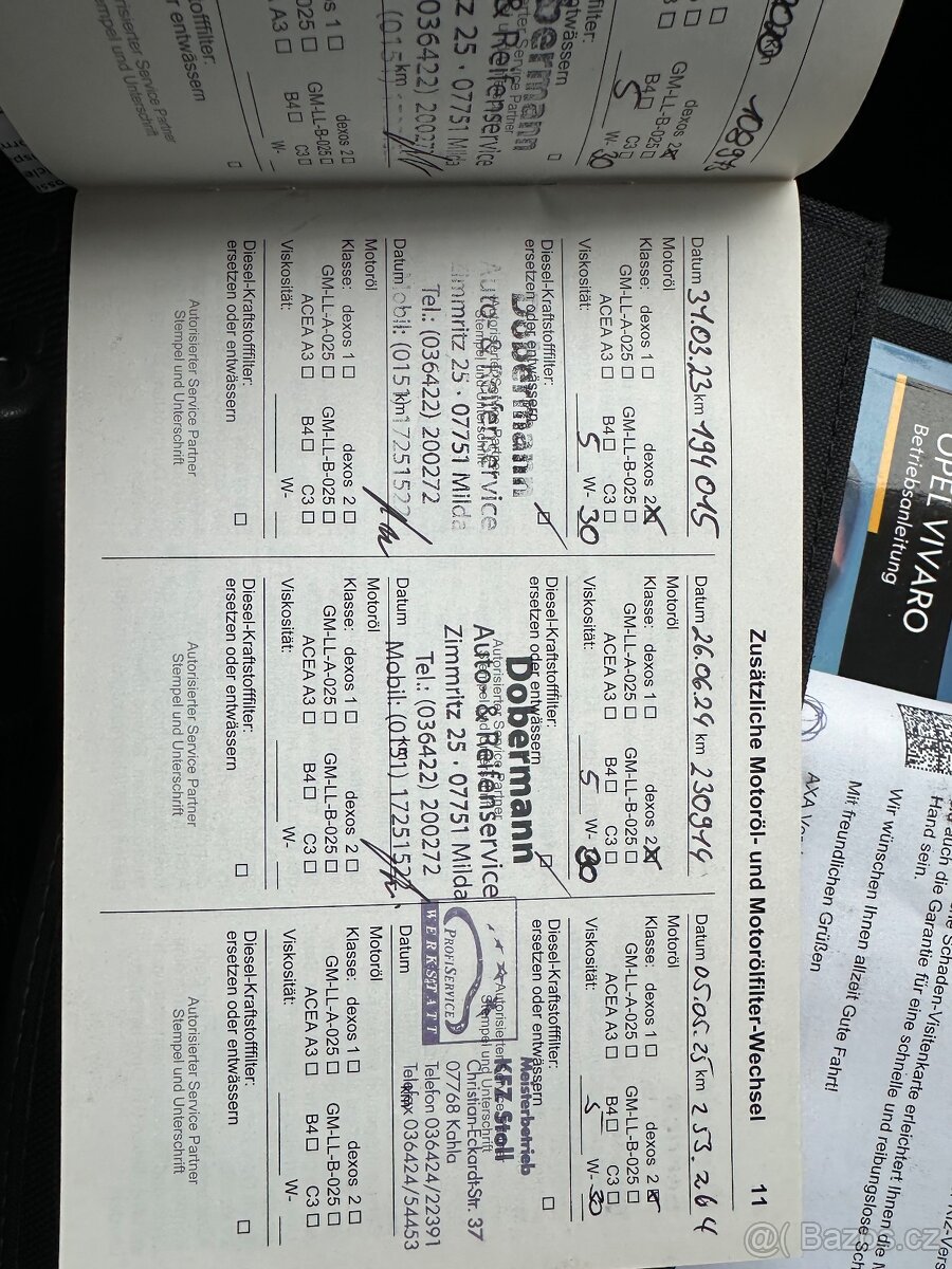 Vivaro 9mist, 2015, 92kW, Naj. 260 tkm, serviska - 14