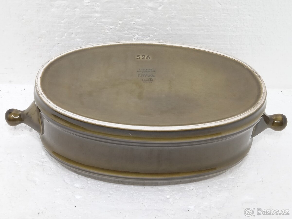 Porcelánový pekáč s víkem Bavaria Oliva - 14