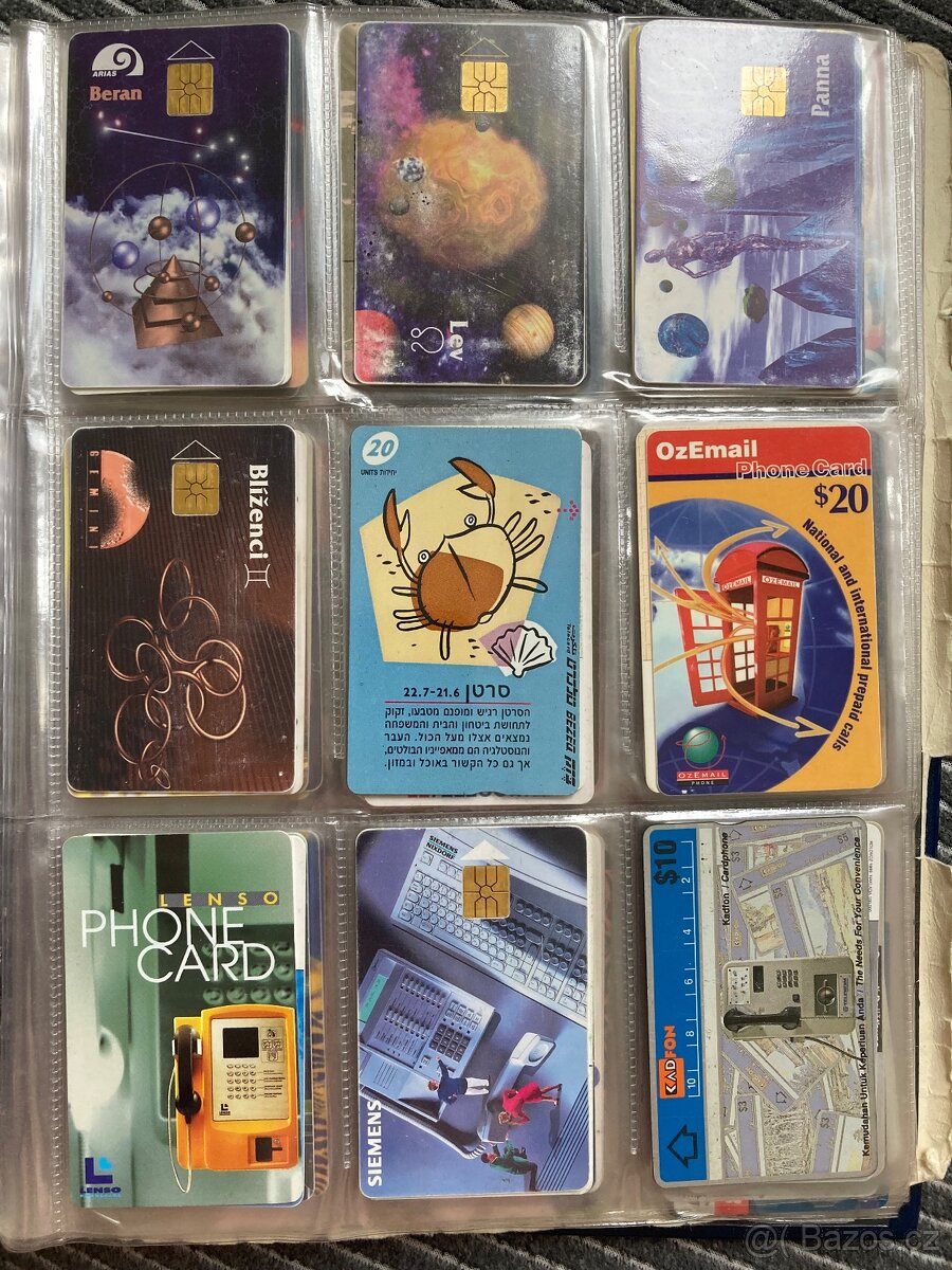 Album telefonních karet ČR i zahraniční - 14