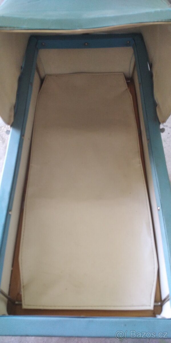 Starožitný kočárek sporták bílý - 14