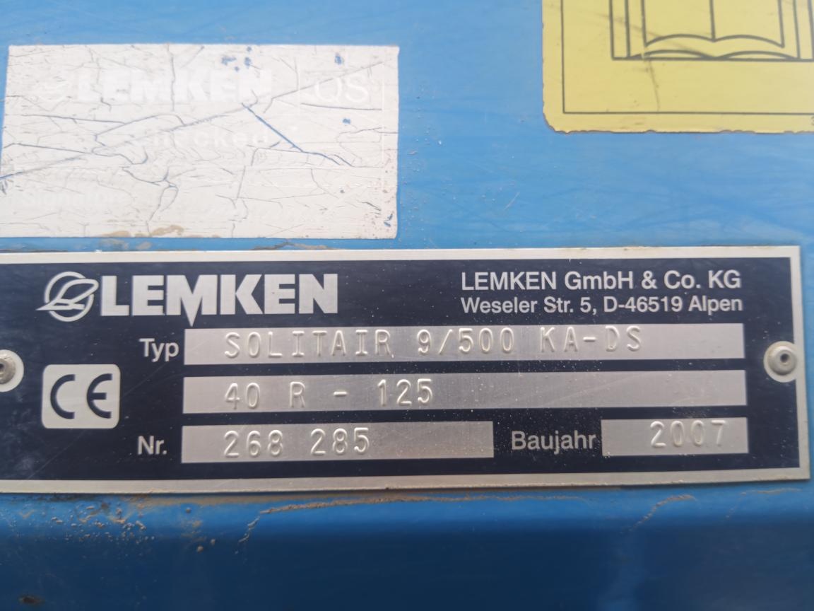 Secí stroj LEMKEN Solitair 9/500 KA, Zirkon 10/500 KA - 14