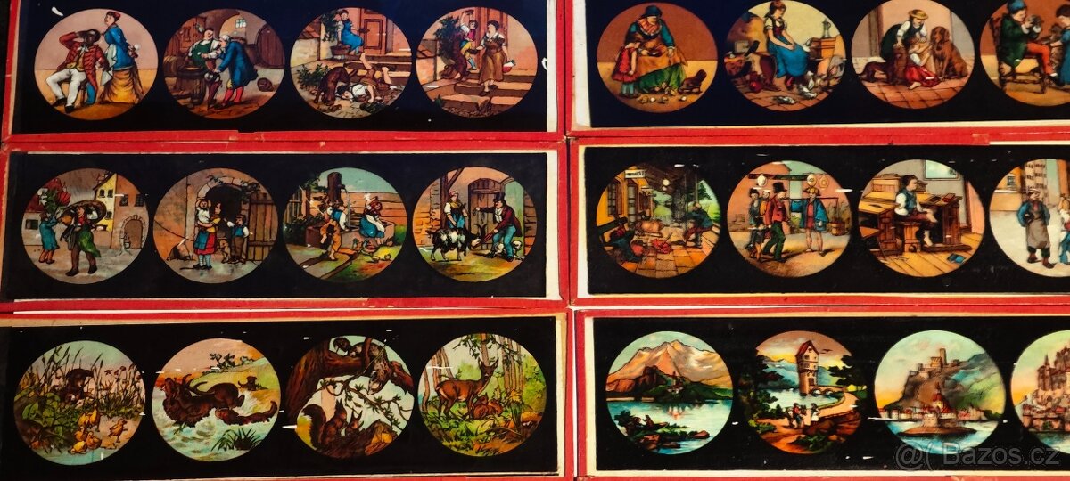 Cca 125 let stará kouzelnická lucernička od J.F. - 14