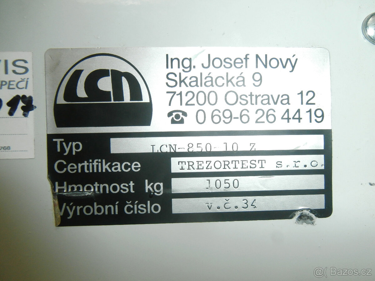 Trezor železobetonový bankovní za 12.000 kč - 14