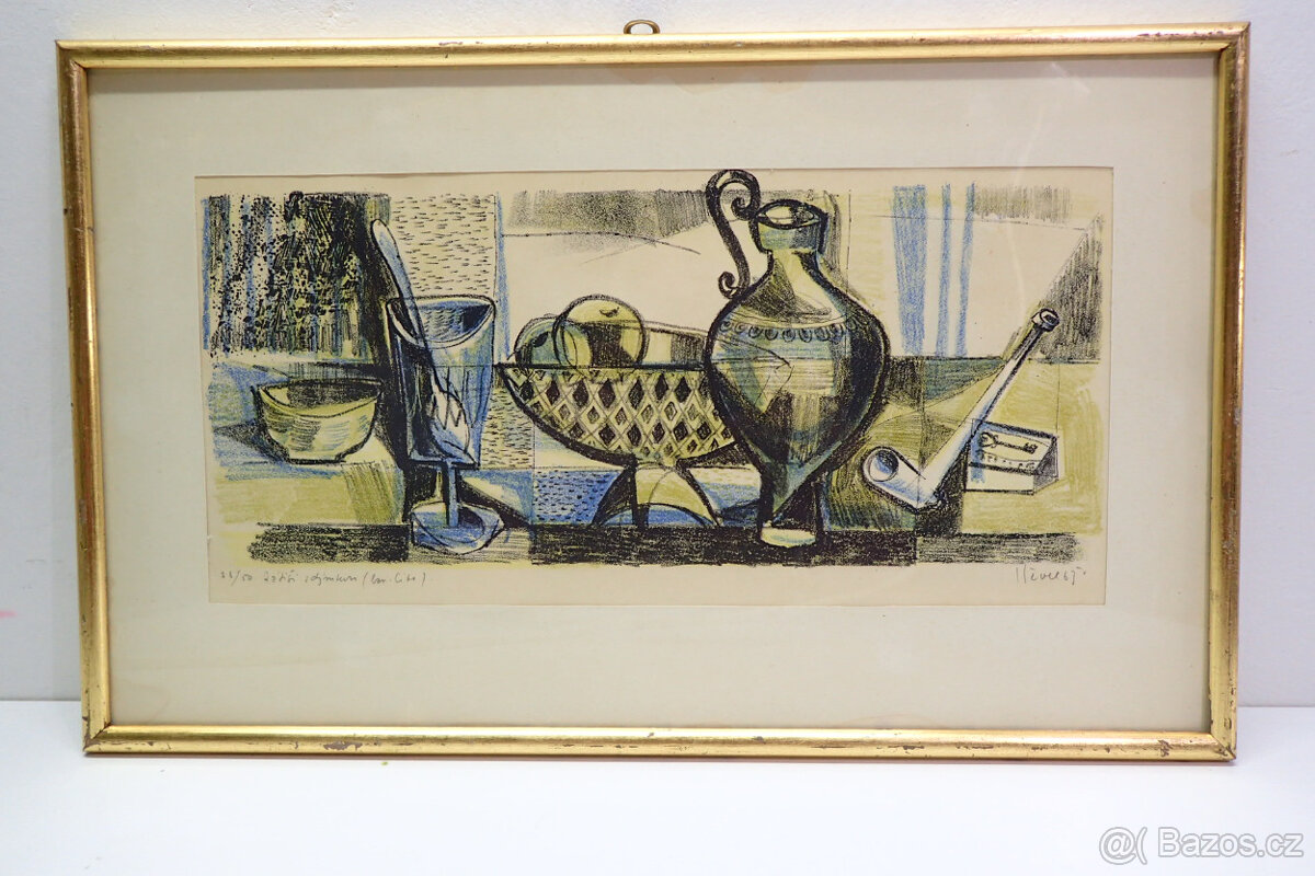 Kubismus - Zátiší s dýmkou - Šavel - 14