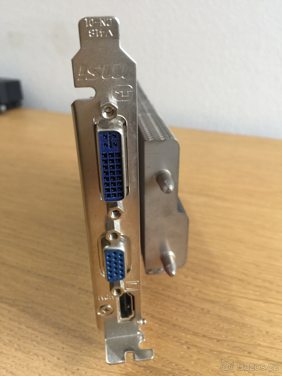 prodám sběratelský kousek grafika MSI N9500GT s pasivním chl - 14