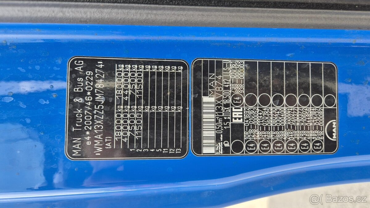 Prodám MAN TGX 18.500 XXL LOW DECK EURO 6 - 14