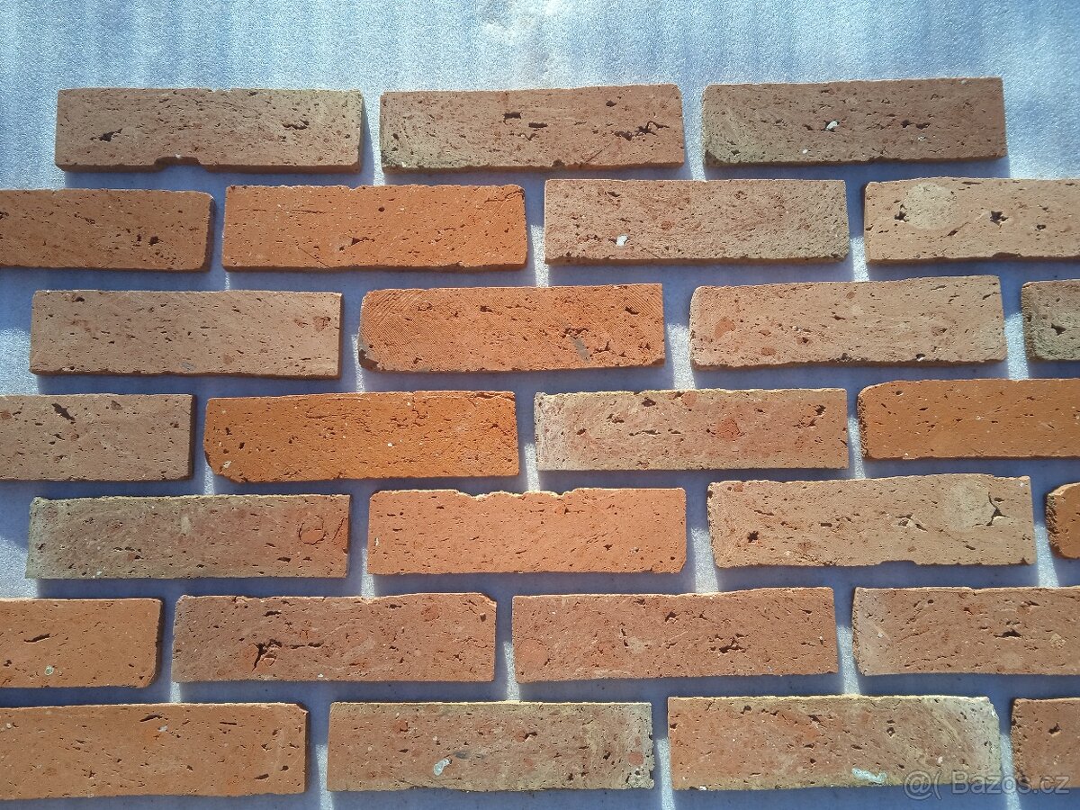 Cihlový obklad pásky z cihly - 14
