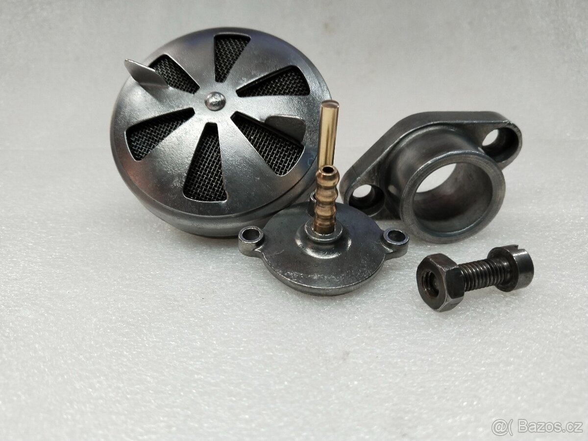 JAWA ČZ 125 175 FILTR KARBURÁTORU LIBEŇÁK PŘÍRUBA ORIGINÁL - 14