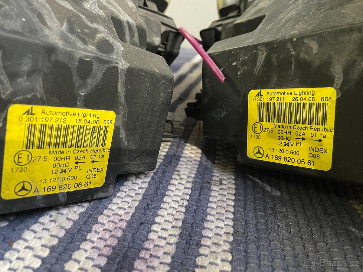 Mercedes-Benz ML GL A B E světlo xenon halogen - 14