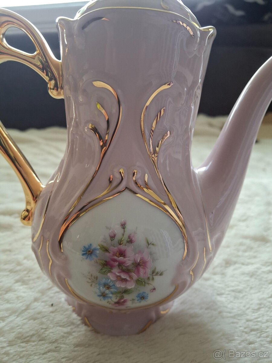 retro sada porcelánu Amfora Bohemia - 14