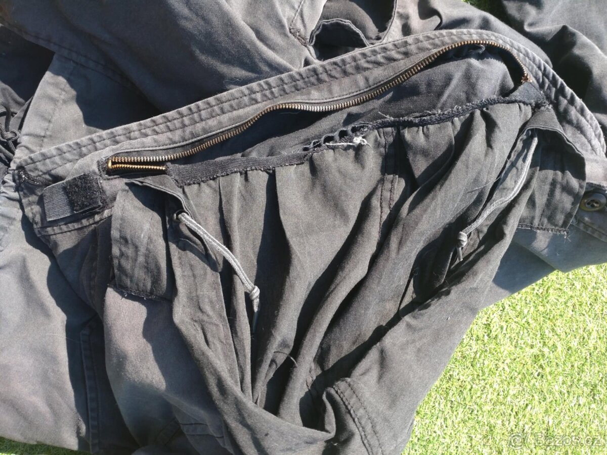 BUNDA PARKA M65 ALPHA INDUSTRIES XL/R ČERNÁ - 14