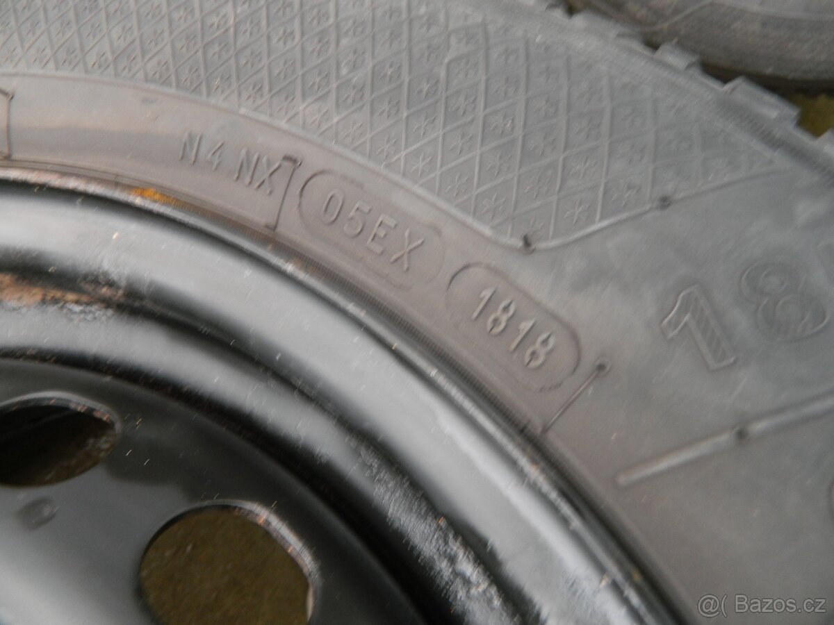 kola Dacia Dokker+zimní pneu r15+senzory tlaku - 14