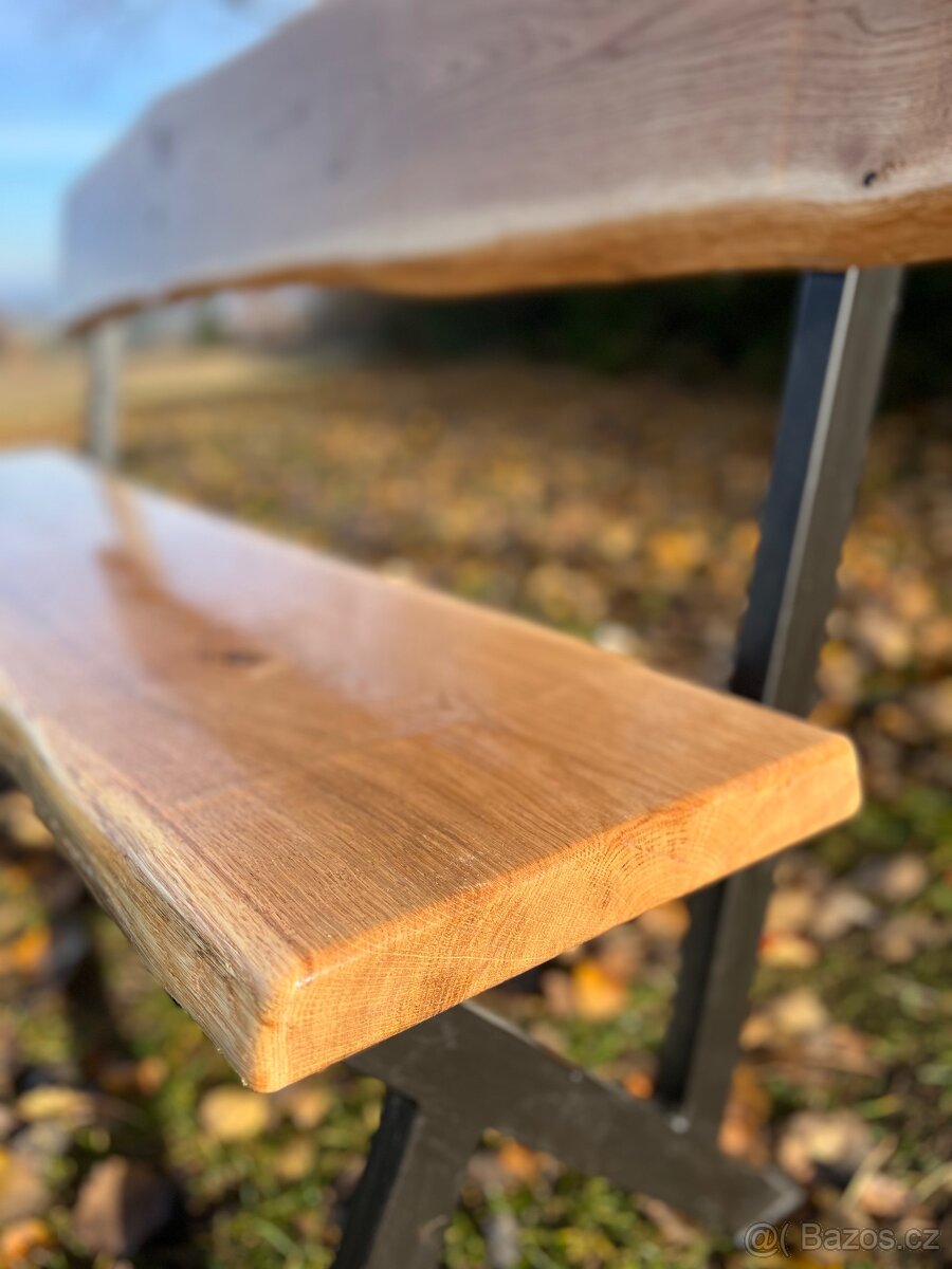 Zahradní lavička : DUB - doprava zdarma - 14