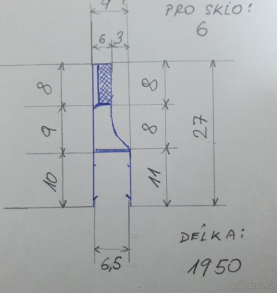 Magnetická těsnící lišta do sprch koutu - 3 typy - 14