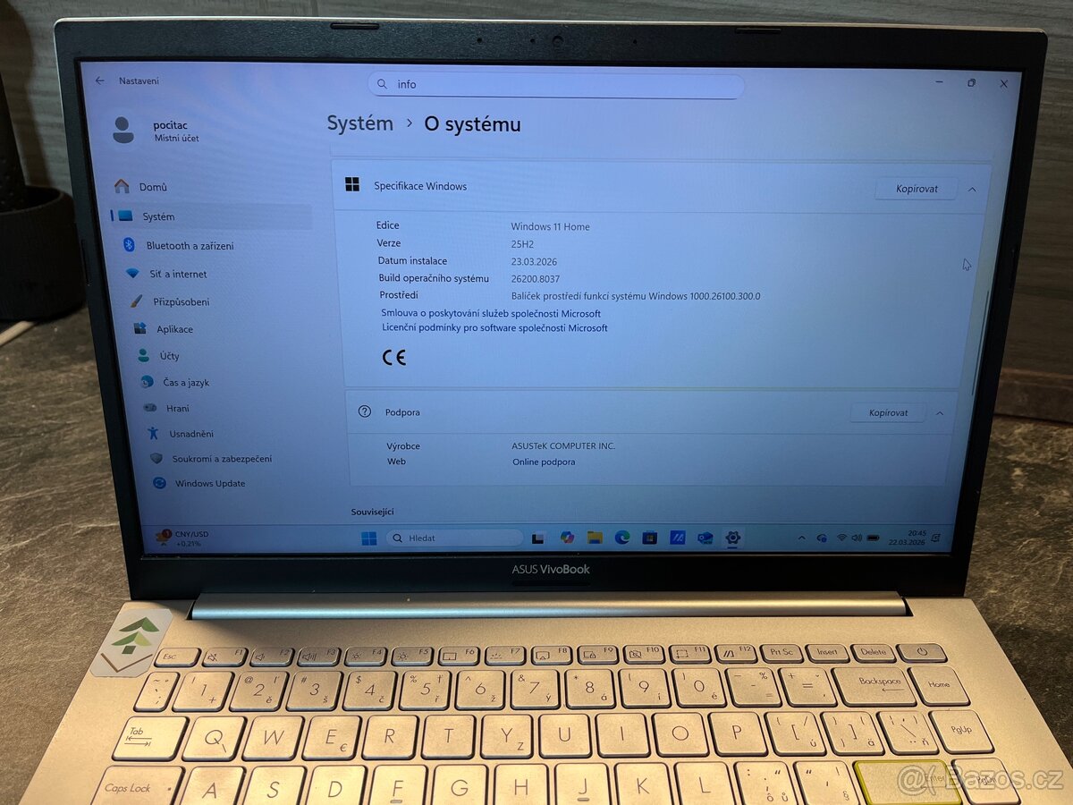 Notebook - ASUS Vivobook 14 (transparent silver) - 14