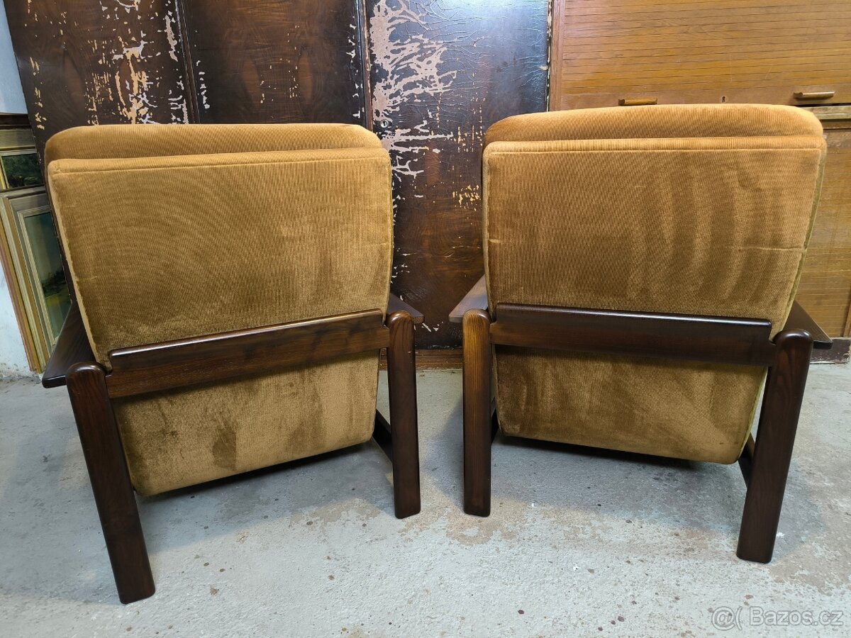 Párová čalouněná křesla Barbora - 14