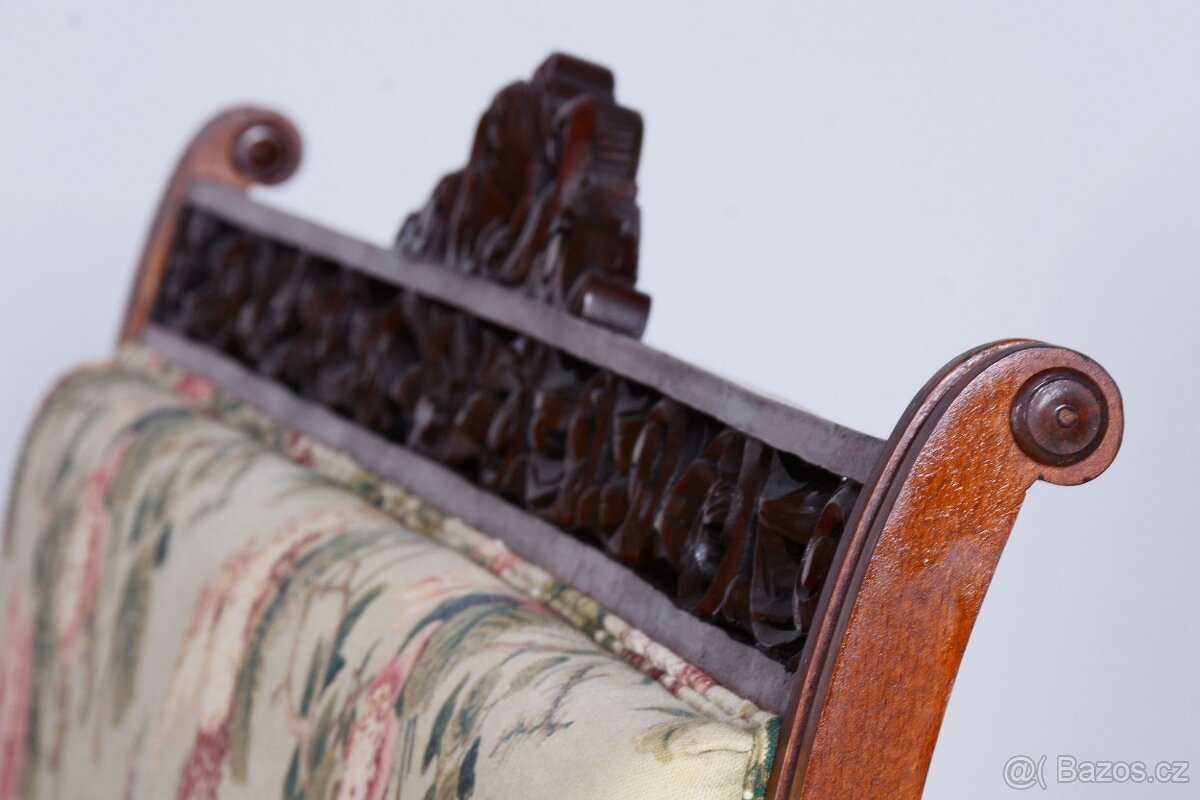 Sedací souprava-1 x sofa+6kusů křesel+oválný stůl-2792 - 14