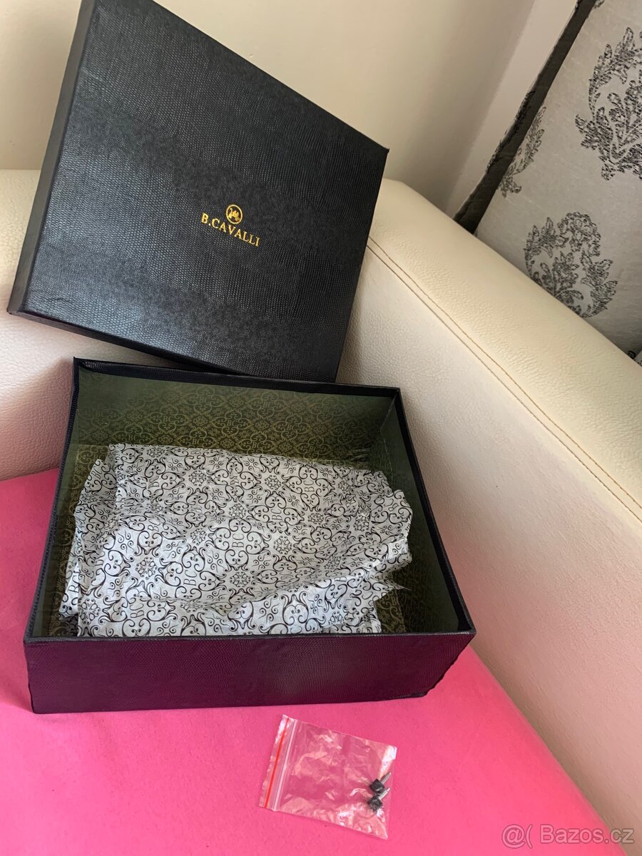 Nádherné kožené kozačky zn.B. Cavalli/top stav/nové - 14