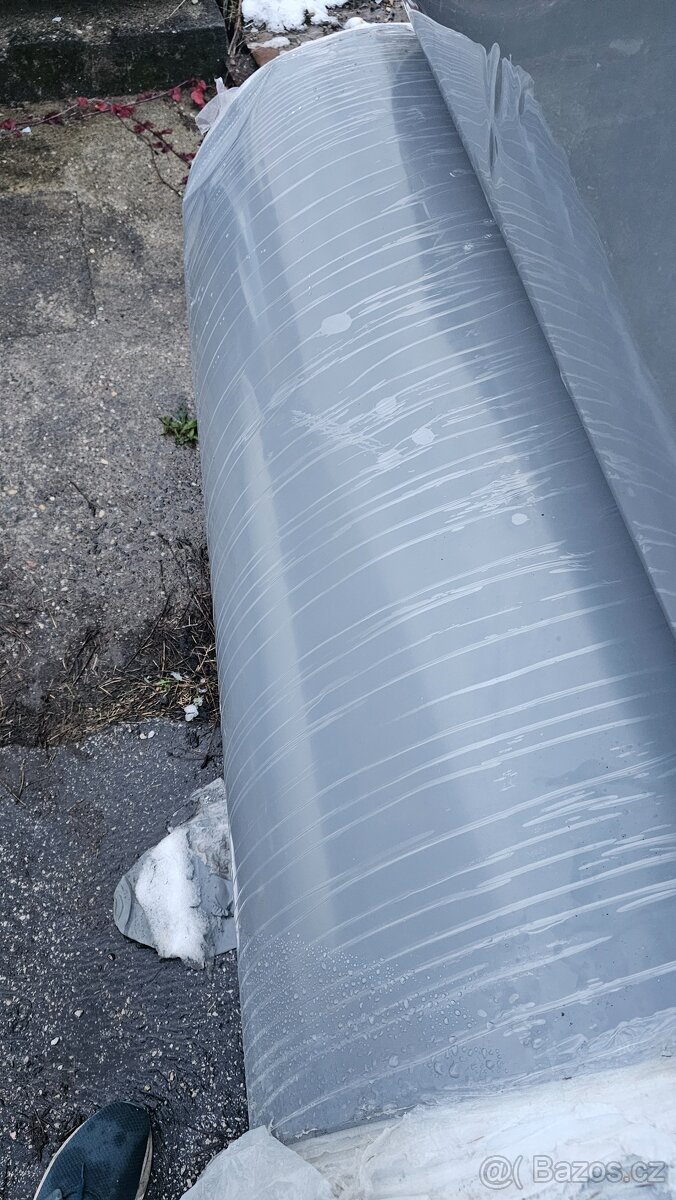 Folie modrá - nová nepoužitá - pevná odolná - 14