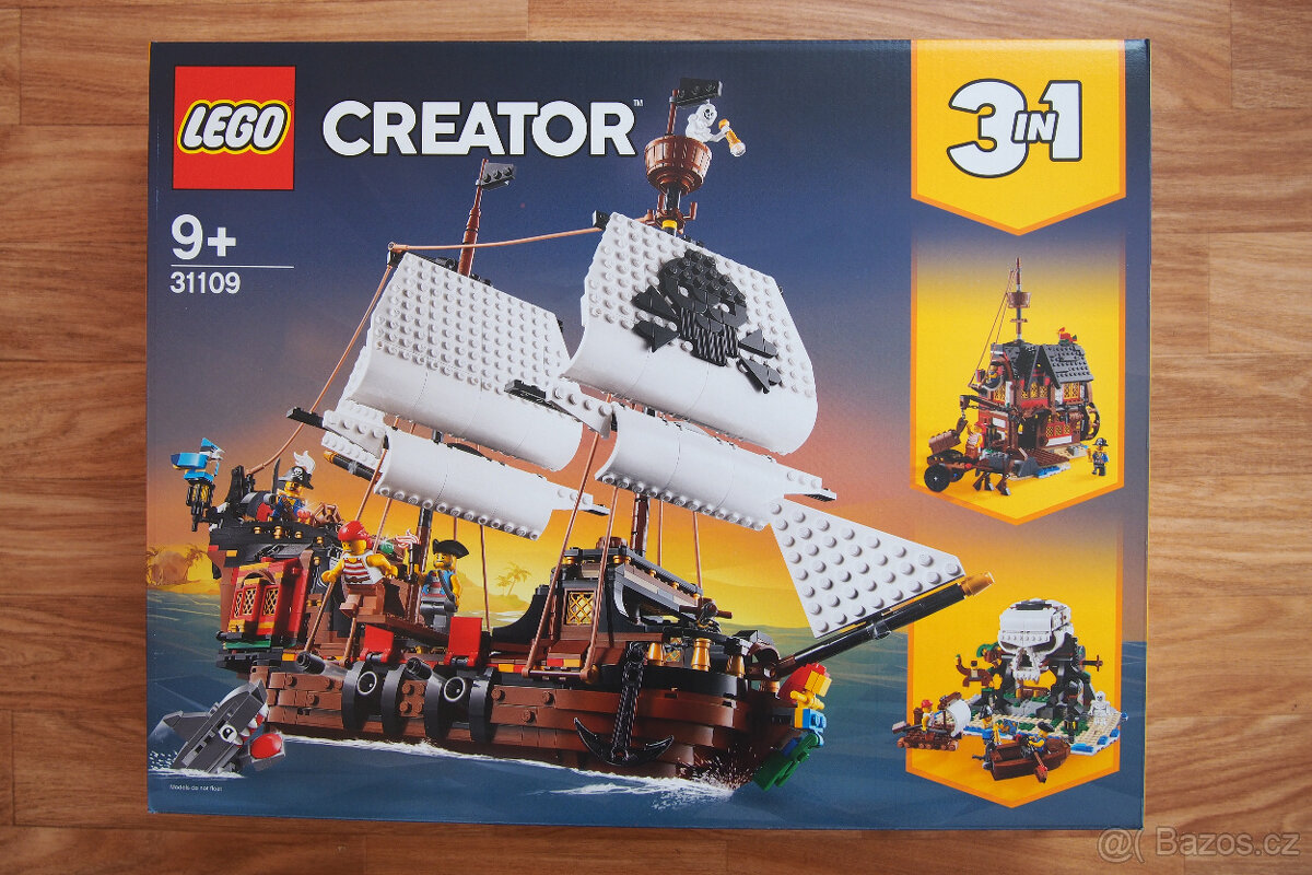 Prodám LEGO Pirates lodě MISB - 14
