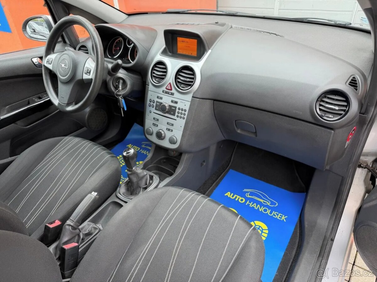 Opel Corsa, 1.2i 59KW 2x kola,nová TK - 14